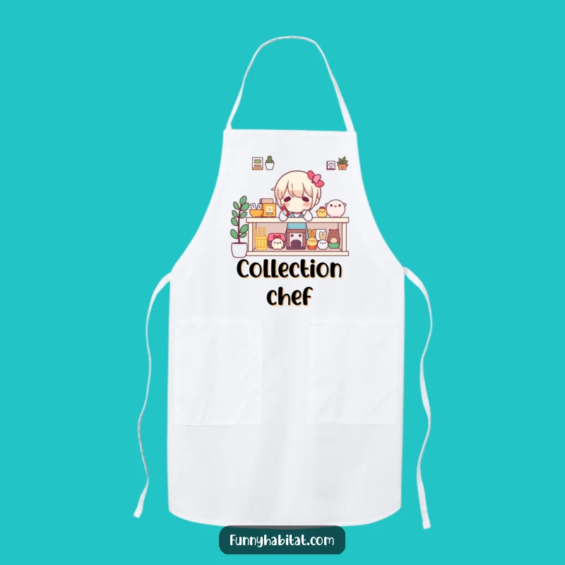Funny Collector's Shelf Apron: Keep Organized with Humor Gift