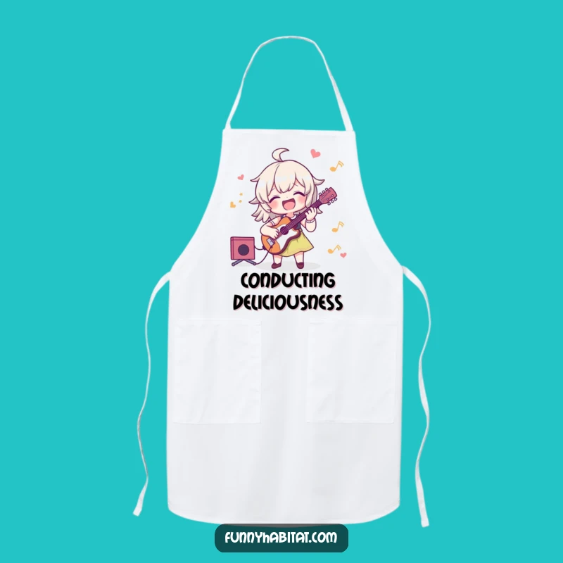 Funny Musician Apron: Play Your Way Through Cooking with This Humorous Essential