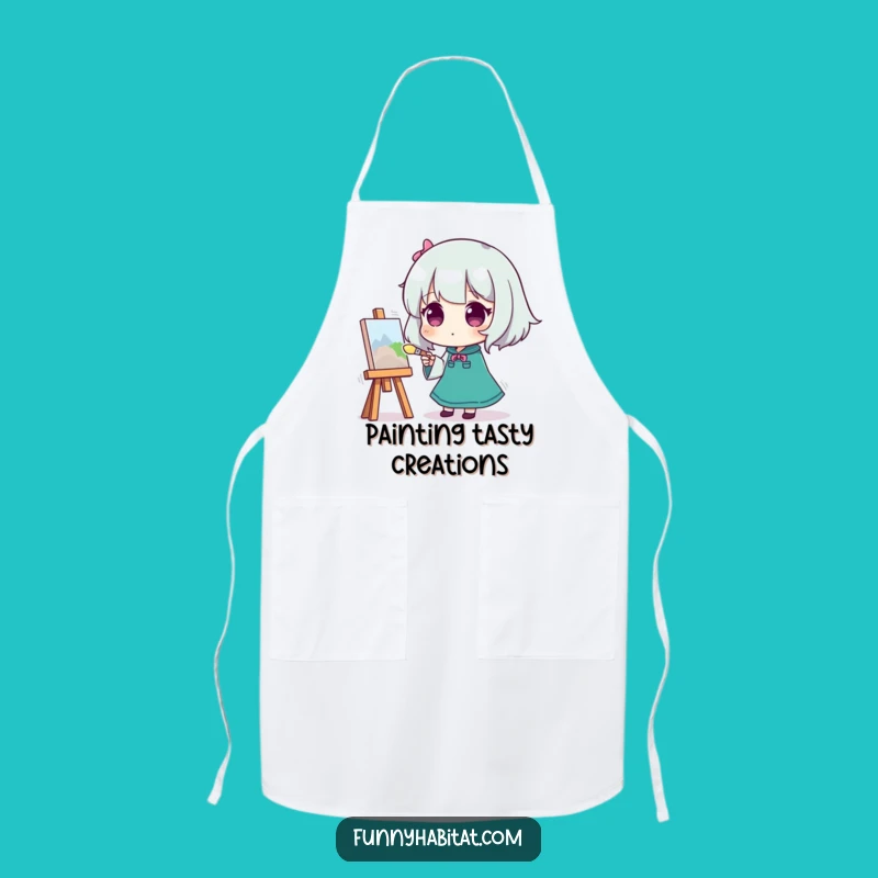Funny Artist Apron: Painting Design, Creative Protection, Hilarious Funny Gift
