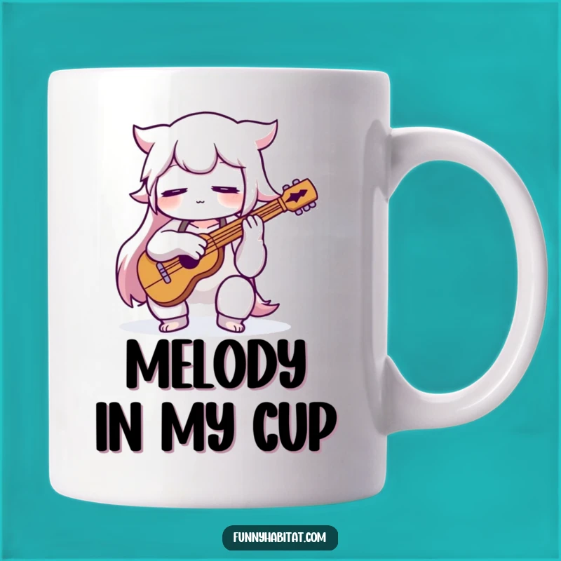 Funny Musician Mug: Enjoy Your Brew with This Concentrated Player Gift