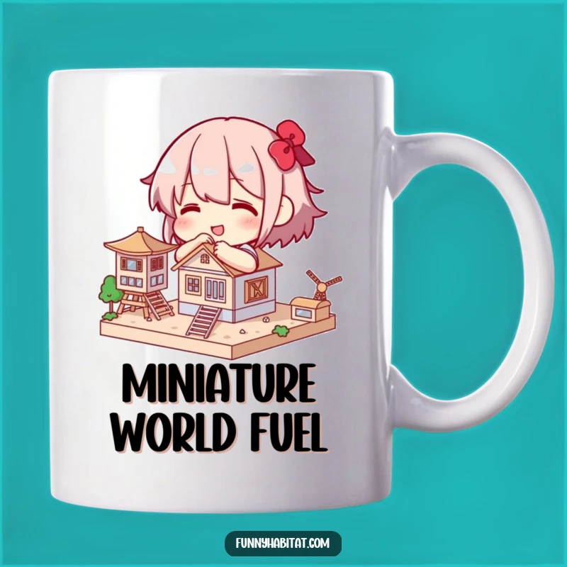 Funny Builder Mug: Model Maker Mini Structure Enthusiast Gift