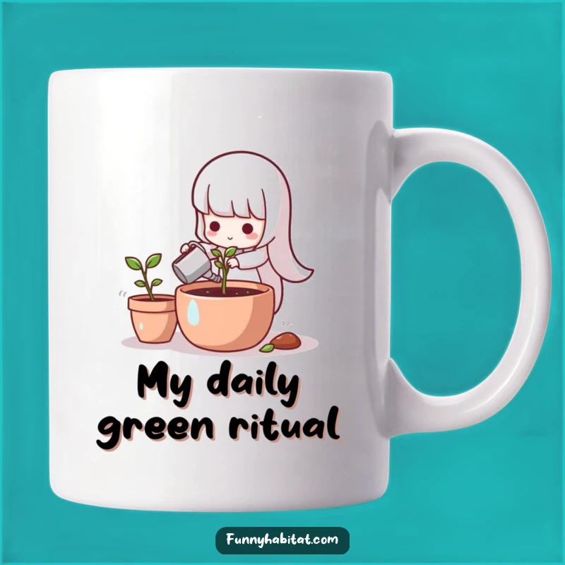 Funny Gardener Character Mug: Grow Your Smiles!