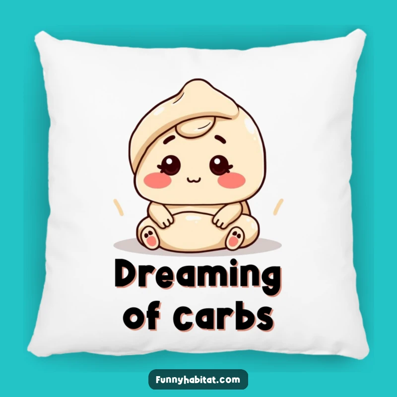 Funny Baker Character Pillow: Cozy Baking Comfort!