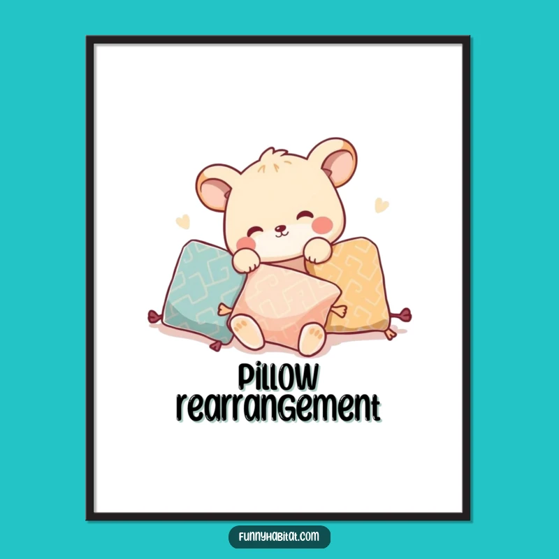 Funny Decor Animal Digital Print: Instant Stylish Funny Gift Art