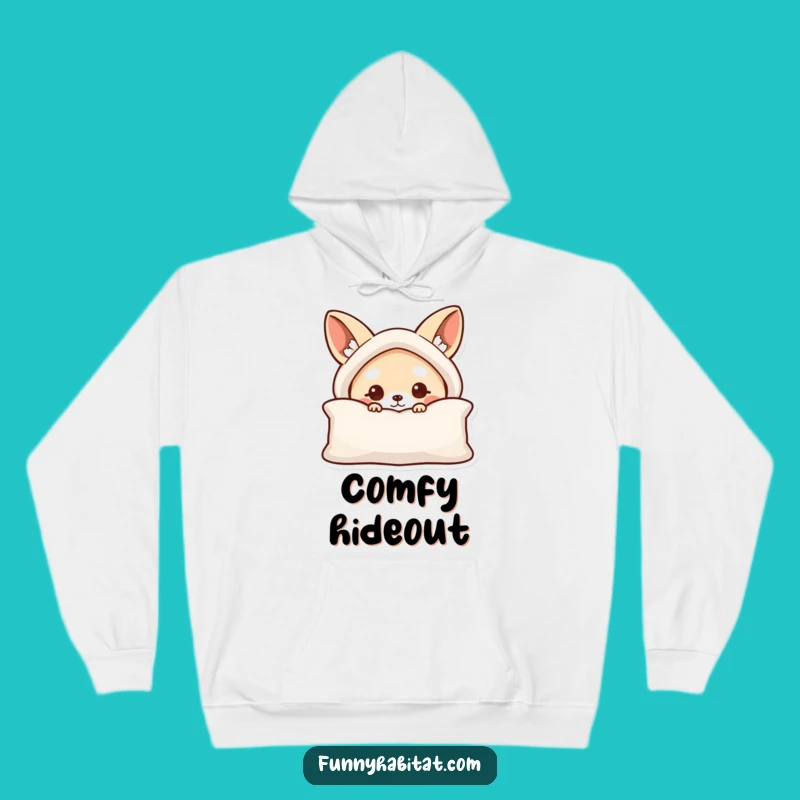 Cozy Funny Peek Animal Hoodie: Warm Funny Gift for Cozy Moments
