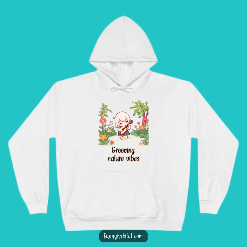 Funny Garden Musician Hoodie - Cozy Comfort for Melody Makers!