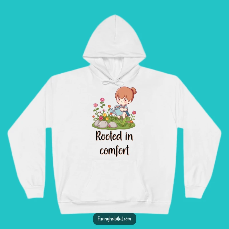Funny Gardener Hoodie: Miniature Garden Theme, Cozy Comfort, Excellent Funny Gift