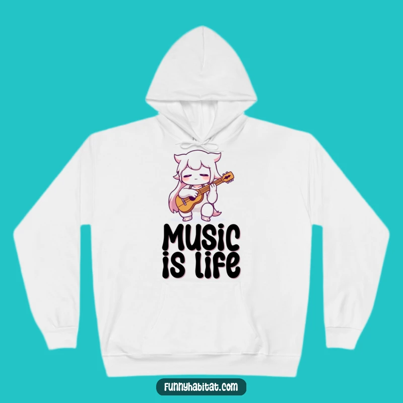 Funny Music Lover Hoodie: Stay Warm While You Play Your Heart Out