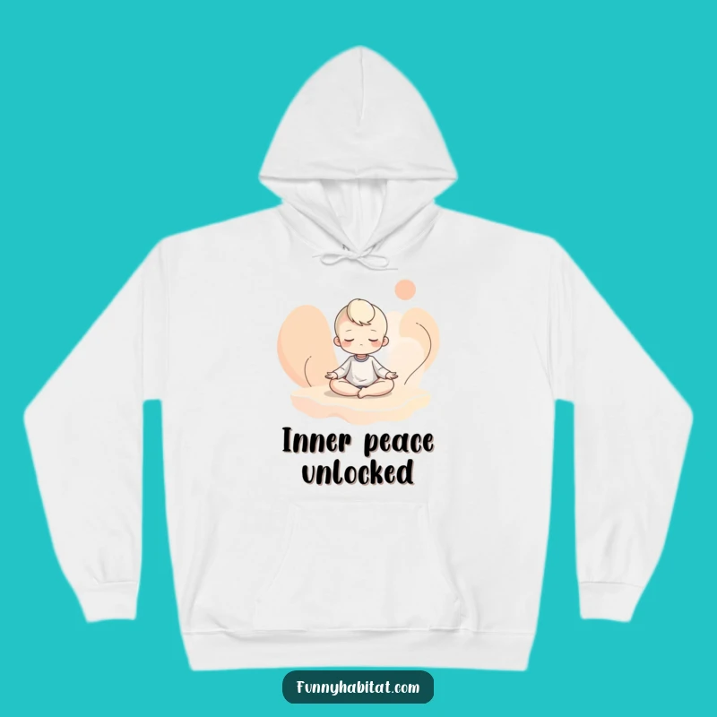 Funny Zen Master Hoodie - Cozy Comfort for Peaceful Moments!