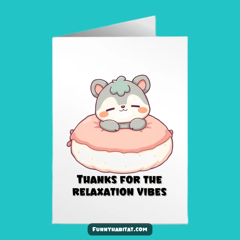Free Printable Thank You Card: Animal Gratefulness for a Cozy, Humorous Note