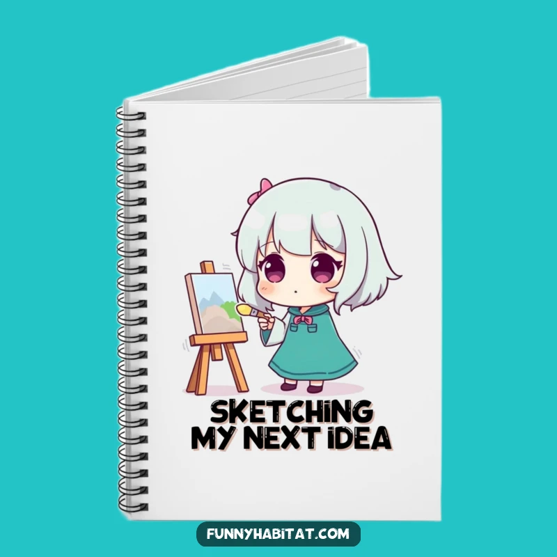 Funny Artist Notebook: Painting Journal, Creative Design, Perfect Funny Gift