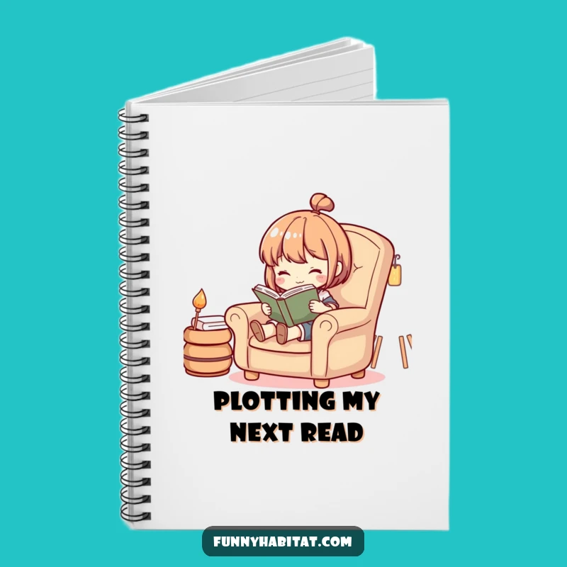 Funny Cozy Reader Notebook: Journal Your Thoughts, Perfect Funny Gift for Writers