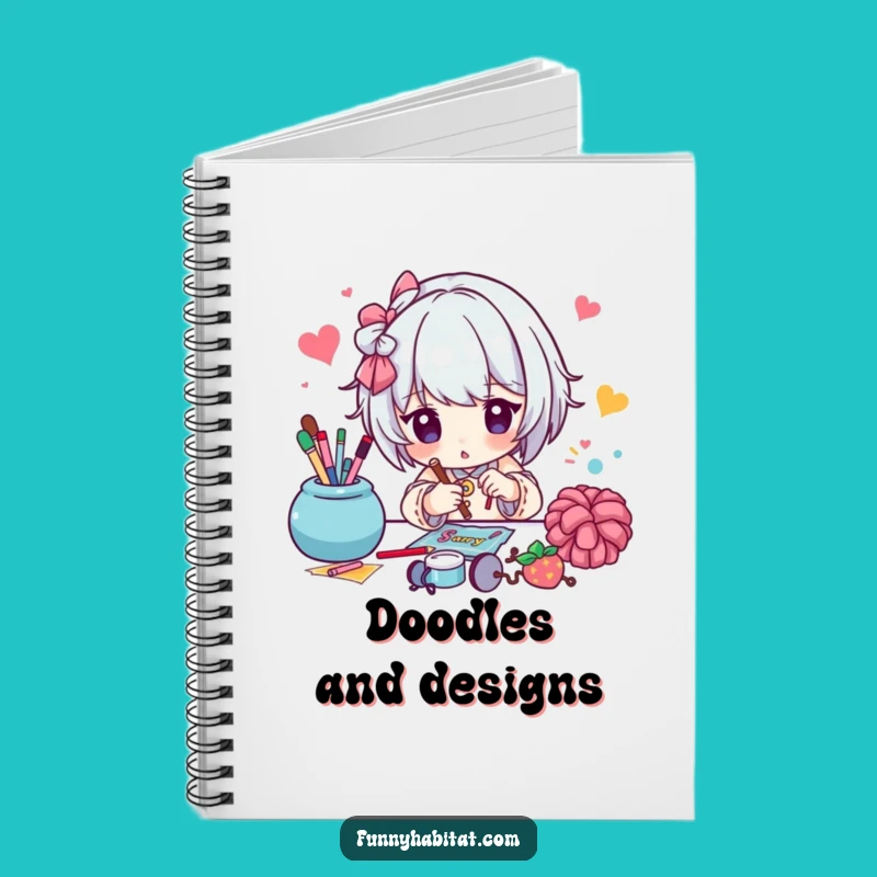 Funny Crafter Notebook: Sketch Ideas, Perfect Funny Gift for Designers