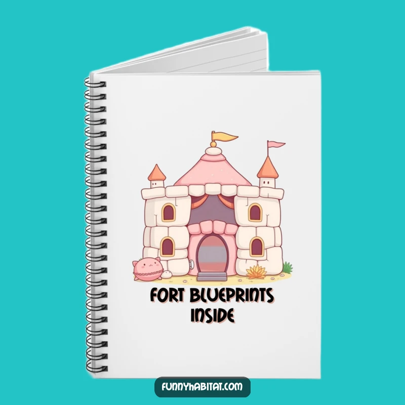 Funny Fort Journal: Cushion Castle Character, Perfect Funny Gift for Creative Ideas