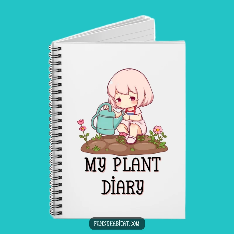 Funny Gardener Notebook: Jot Down Ideas with this Cute Garden Pal