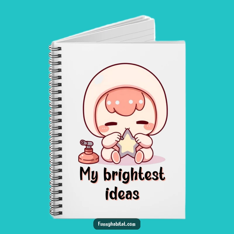 Funny Kawaii Polisher Notebook: Diligent Star Journal, Perfect for Notes