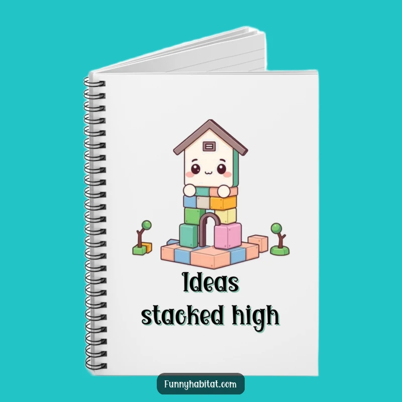 Funny Journal Notebook: Character Building Blocks for Creative Ideas
