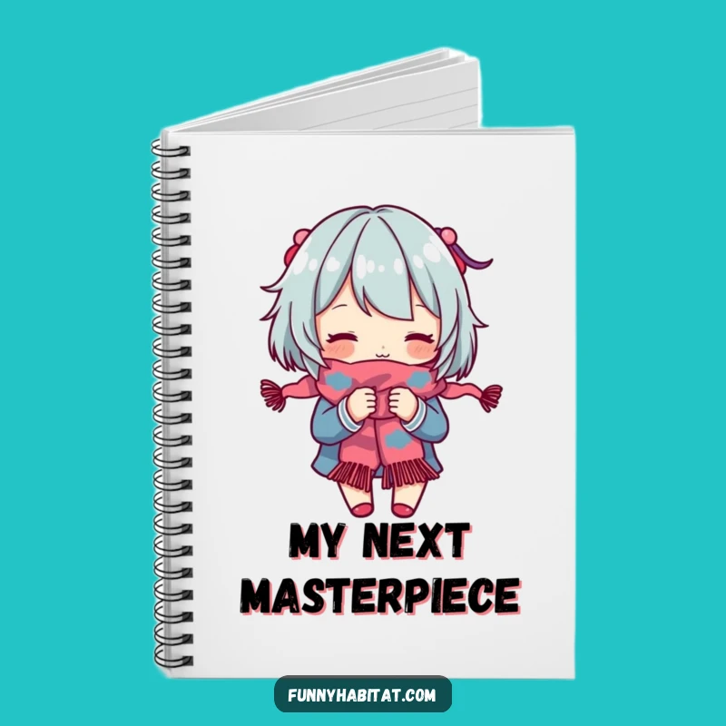 Funny Knitter's Notebook: Jot Down Patterns and Ideas, Perfect Gift!