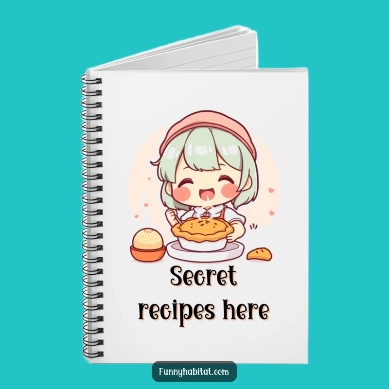 Funny Baker's Notebook: Joyful Pie Baking, Humorous Gift Journal