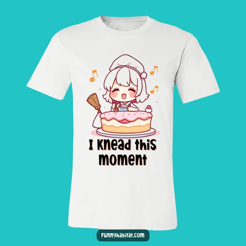 Funny Humming Baker T-Shirt: Wear Your Joyful Cake-Making Spirit with Humor