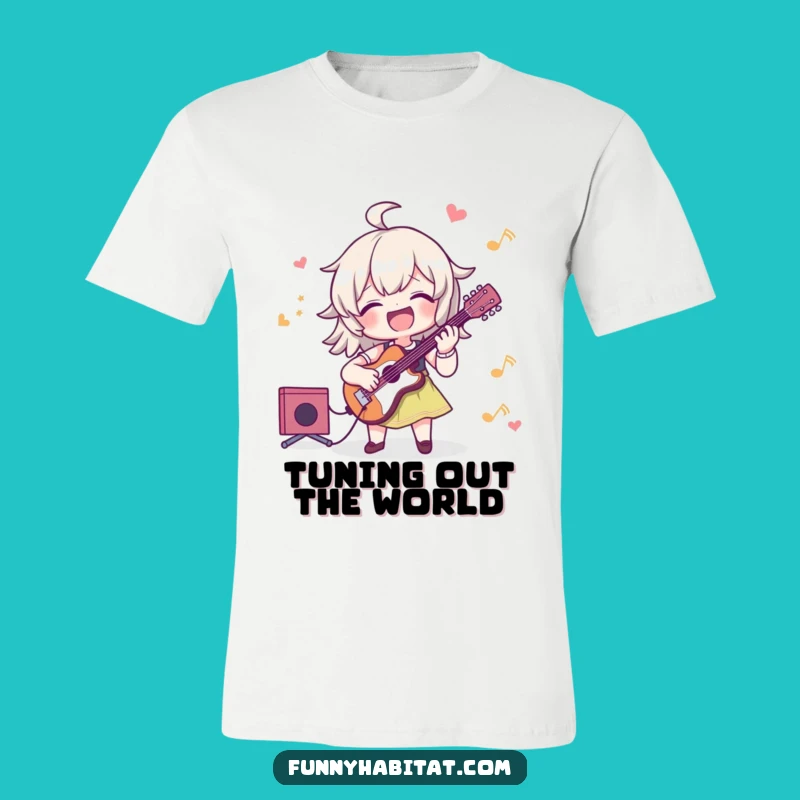 Funny Music Lover T-Shirt: Wear Your Passion with This Joyful Humorous Tee