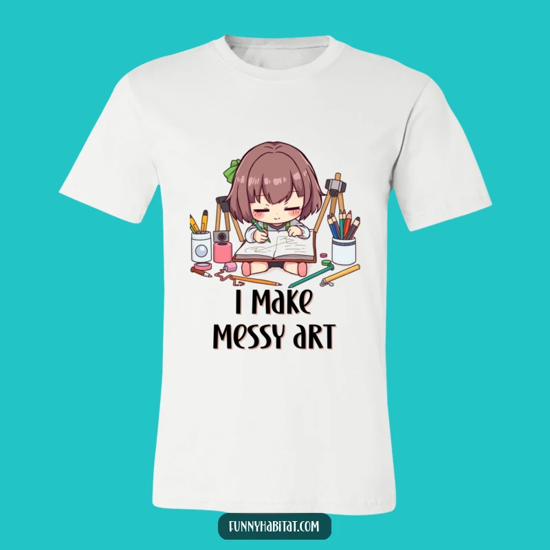 Funny Artist T-Shirt: Wear Your Creative Passion with This Sketching Tee