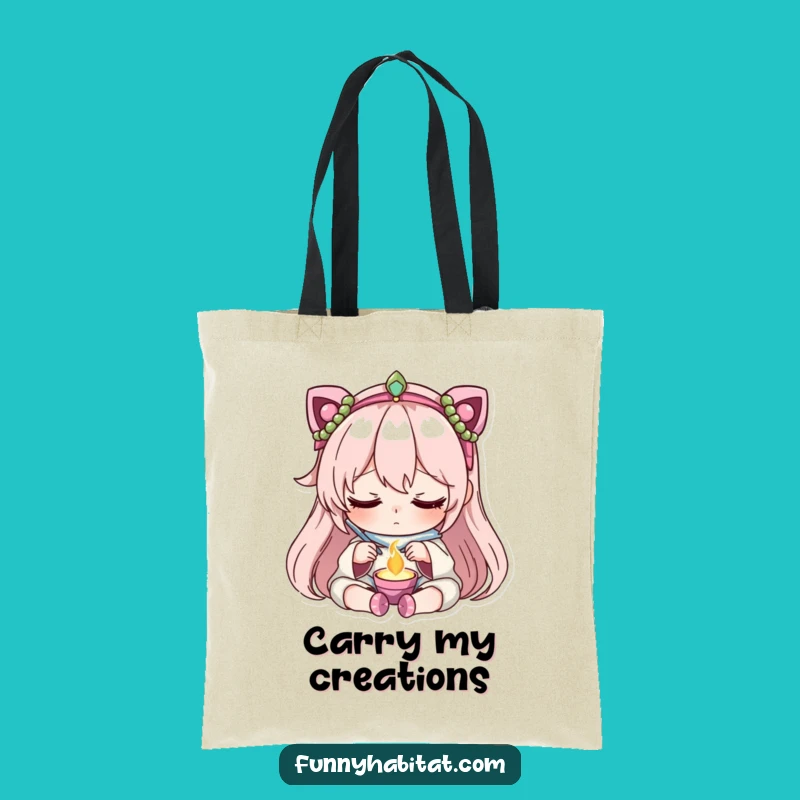 Funny Jewelry Maker Tote Bag: Carry Your Supplies & Humor