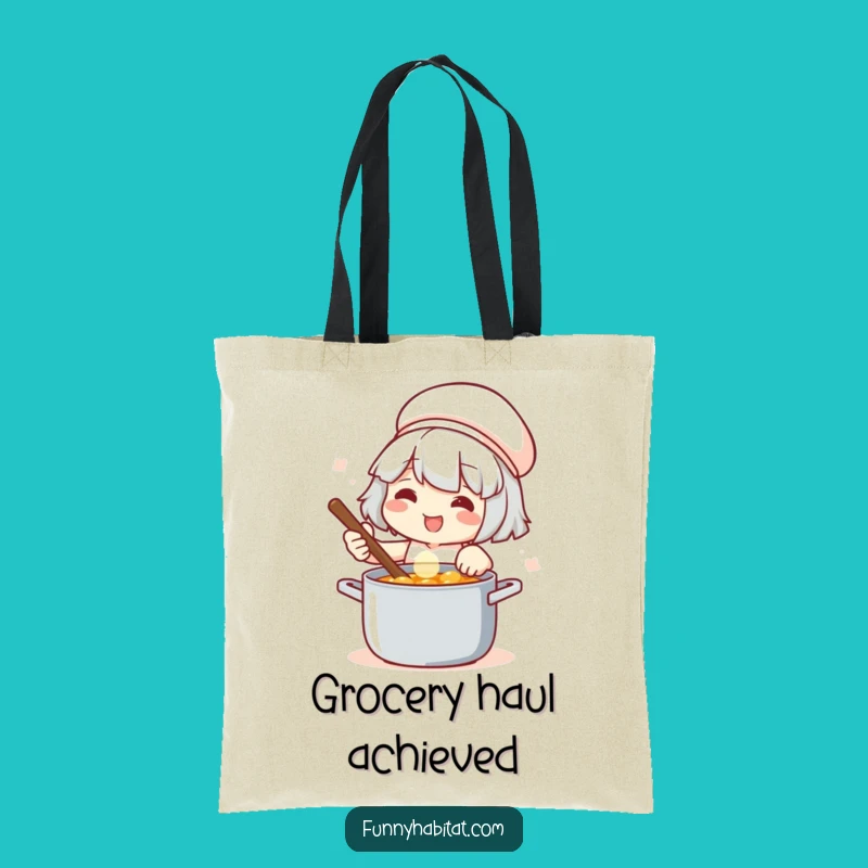 Funny Chef Tote Bag: Kitchen Essential, Perfect Funny Gift for Culinary Adventures